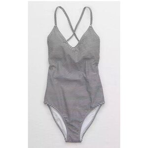 AERIE Strappy Back One Piece Bathing Suit - NWT size small